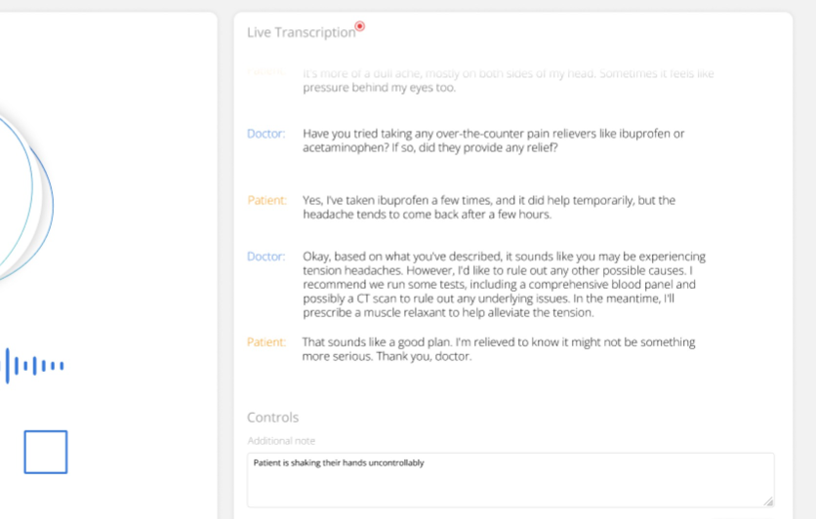 Transcribtion and summarization